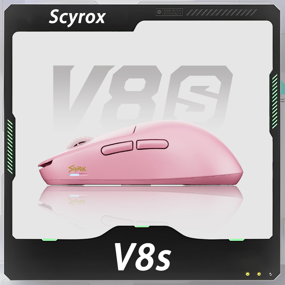 Gaming Hand Accessories - Scyrox V8s 게이밍 마우스 유선 무선