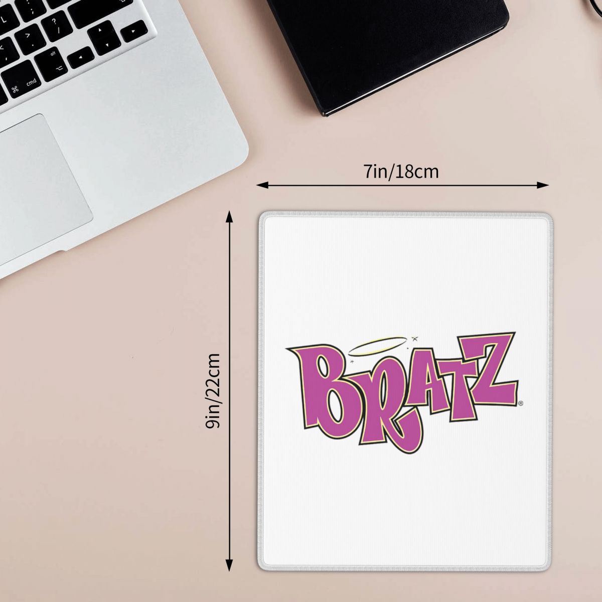 Gaming Accessories Logo - Bratz 로고 마우스 패드 게이머 PC