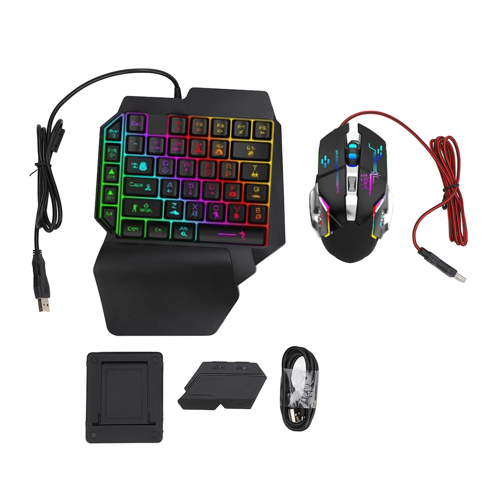 Gaming Hand Accessories - 키보드 마우스 변환기 세트 반응형 한