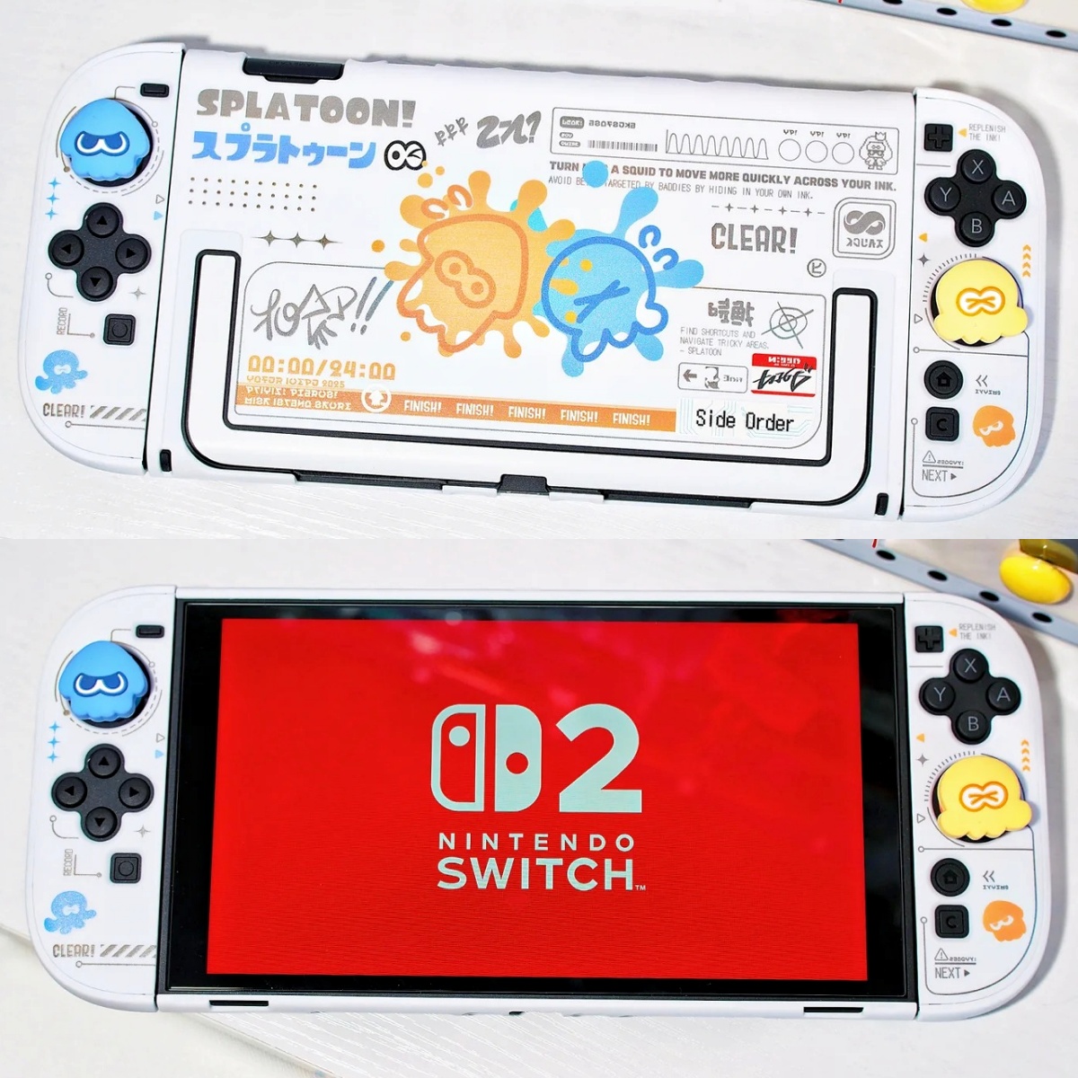 Gaming Accessories For 8 Year Old - Splatoon 3 Switch 2 Gen 스플릿