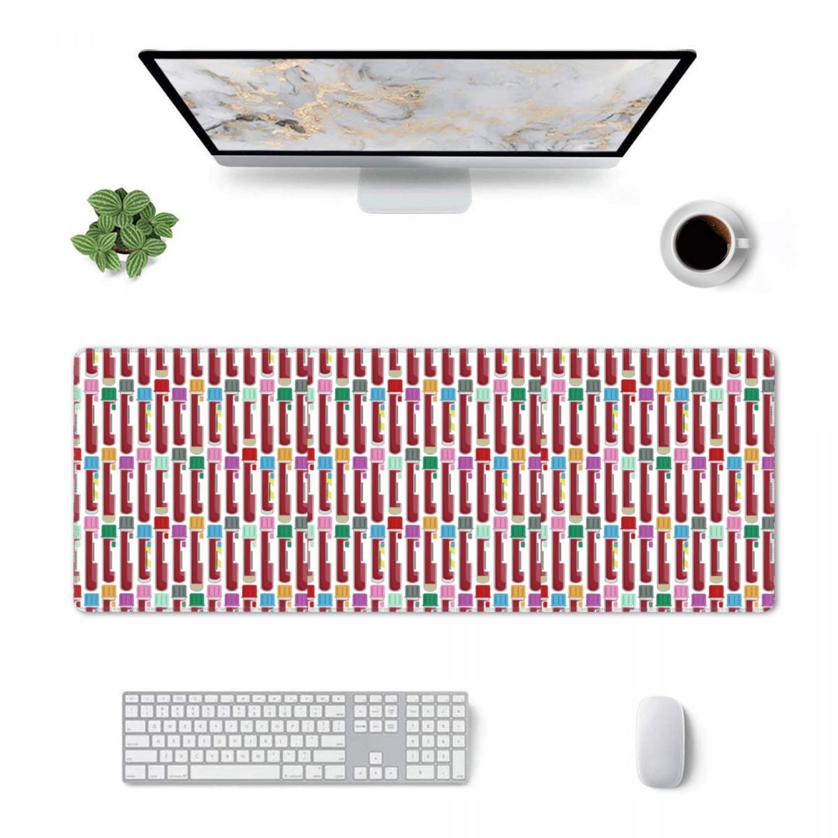 Youtube Gaming Accessories - 대형 마우스 패드, 채혈용 혈액 튜브,