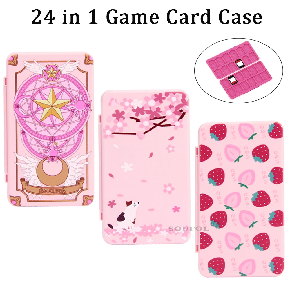 Gaming Accessories Box - 24 in 1 귀여운 자기 게임