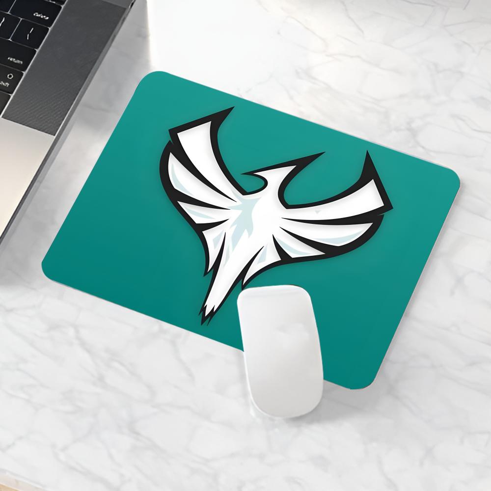 Gaming Accessories Logo - R-Rainbow S-Six 로고 마우스 패드 게임