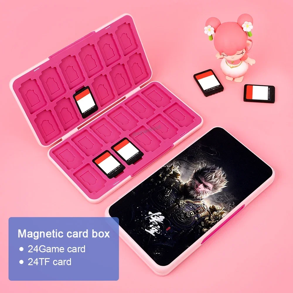 새로운 24in1 게임 카드 케이스 홀더 하드 쉘 보호 - Gaming Accessories Box 리뷰 및 가격