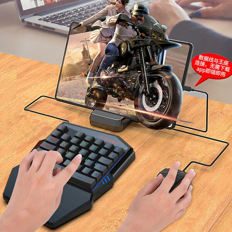 T-WOLF TF900 한 손으로 키보드 왕좌 세트 모 - Gaming Hand Accessories 리뷰 및 가격