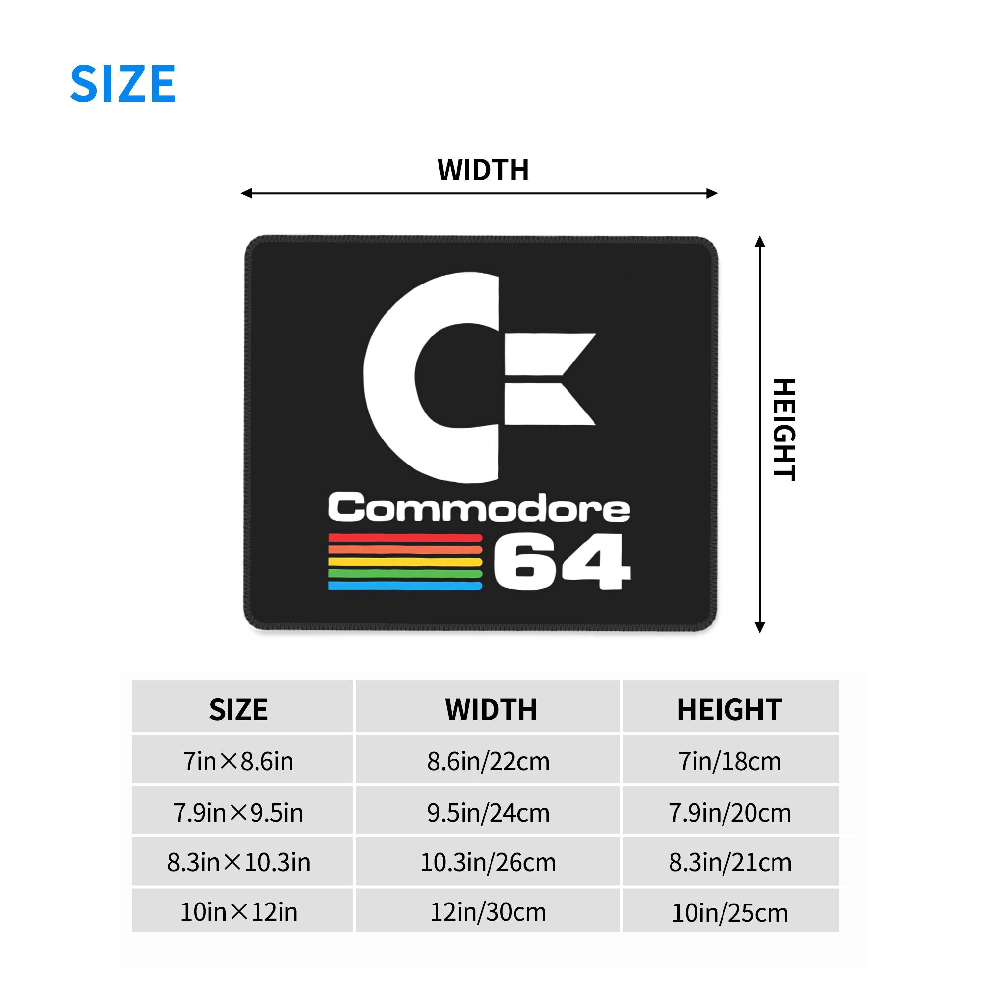 Commodore C64 로고 마우스 패드 컴퓨터 키보 - Gaming Accessories Logo 리뷰 및 가격