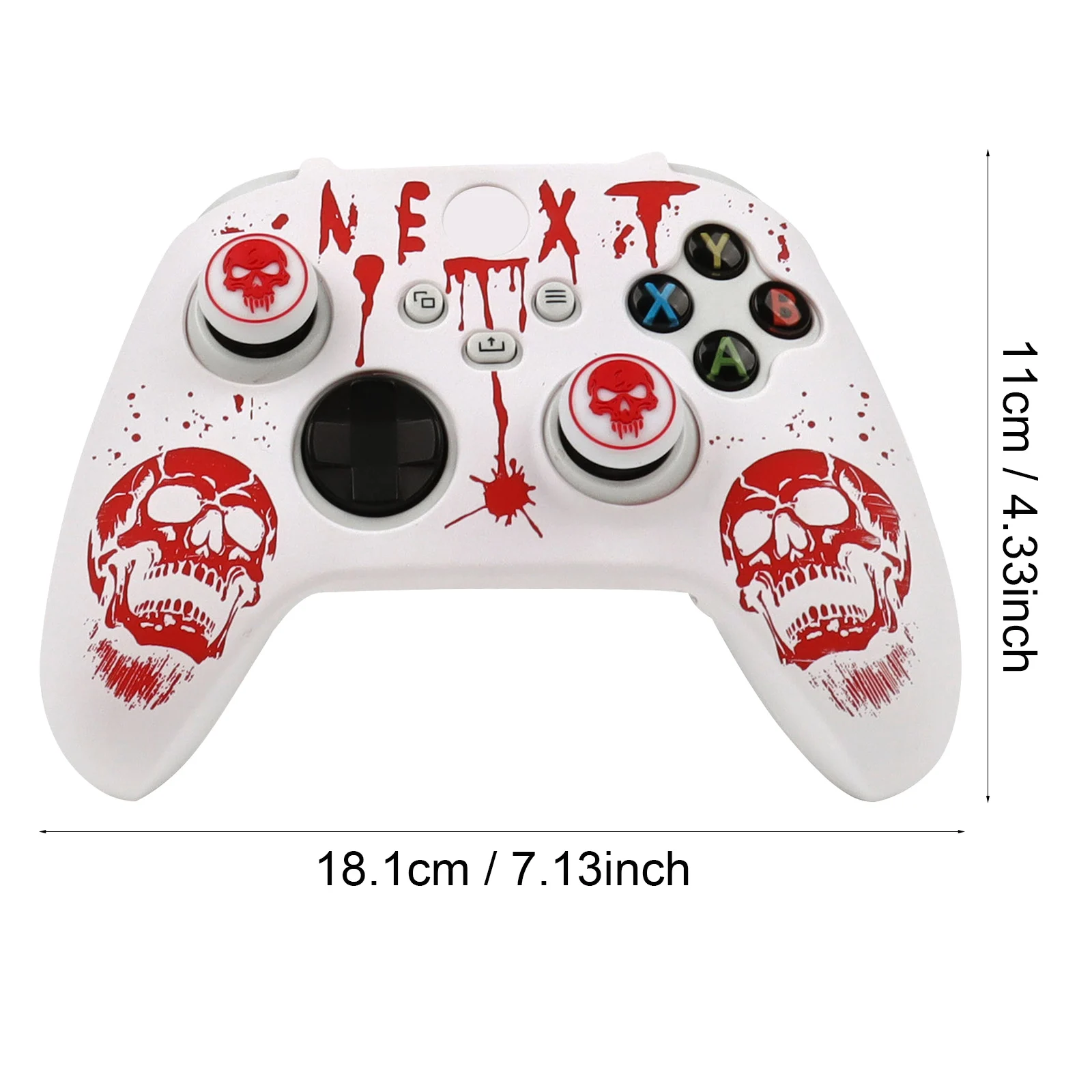 Xbox 시리즈 X 게임패드용 레이저 각인 실리콘 커버 - Gaming Setup Accessories Xbox 리뷰 및 가격