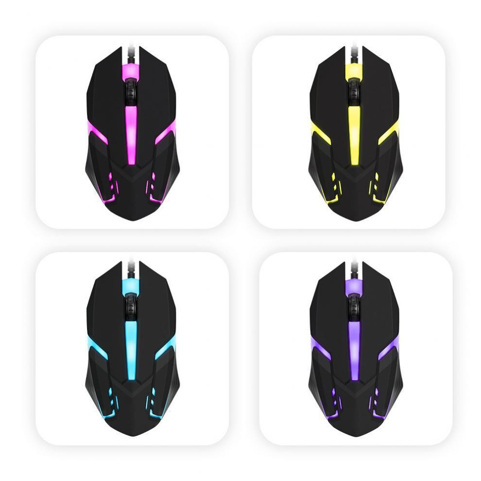 Nexusclick RGB 라이트 USB 유선 마우스, - Gaming Hand Accessories 리뷰 및 가격