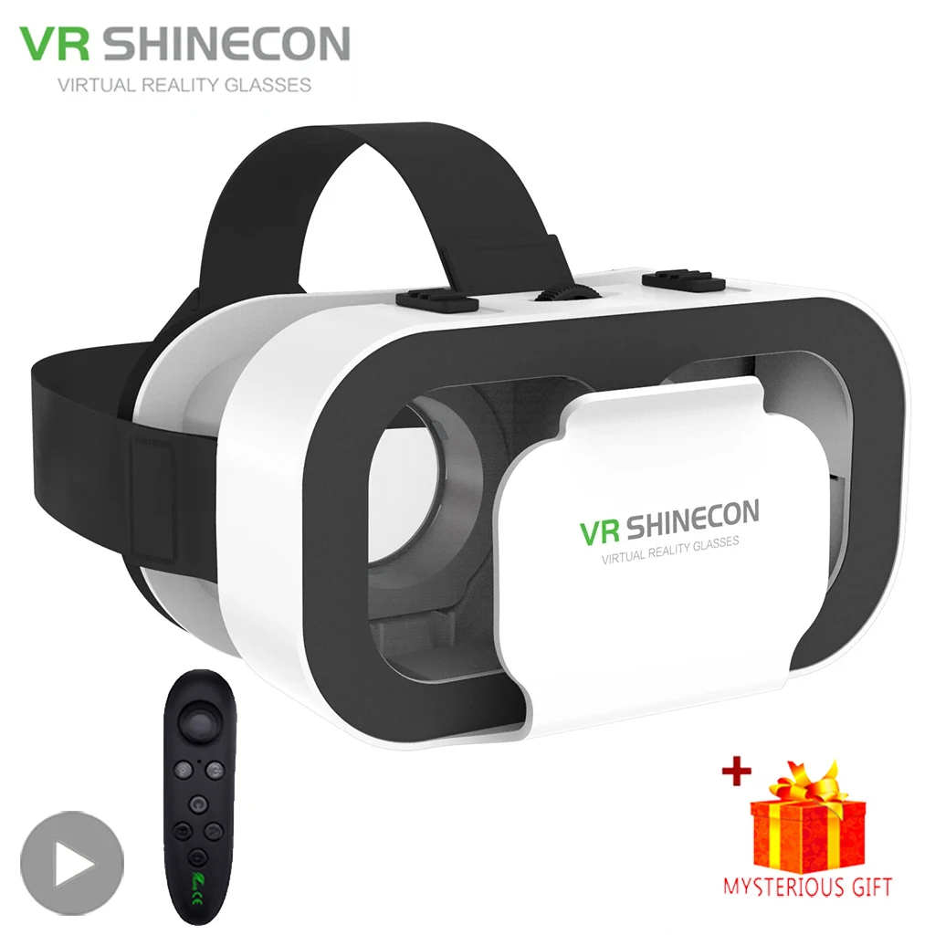 샤인콘 3D VR 안경 가상현실 비아르 고글 헤드셋 스 - Gaming Accessories For 8 Year Old 리뷰 및 가격