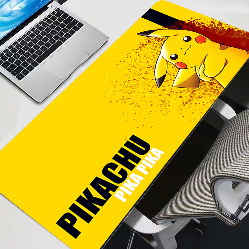 마우스 패드 대형 P-Pikachu 고무 PC 컴퓨터  - Gaming Accessories Women 리뷰 및 가격