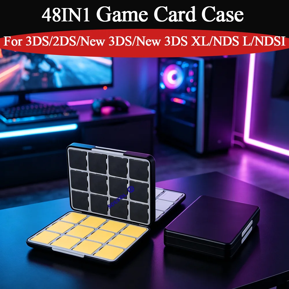 2026 새로운 3DS 48IN1 휴대용 게임 카드 보 - Gaming Accessories Box 리뷰 및 가격