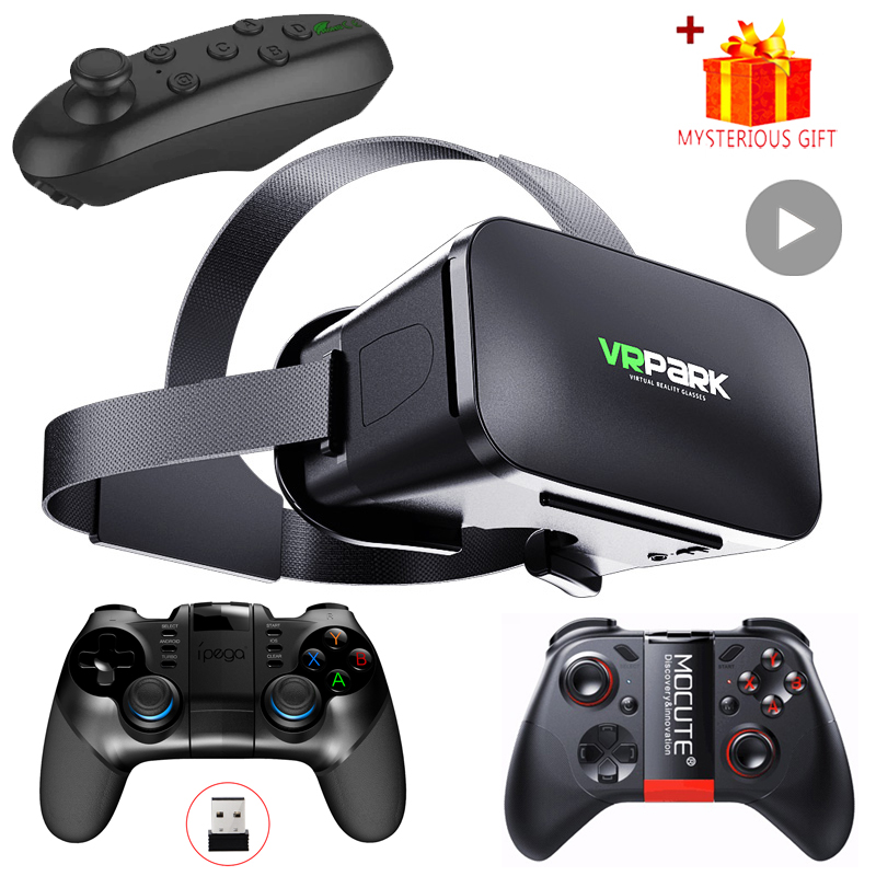 가상 현실 헬멧 VR 안경 3D 헤드셋 휴대폰 렌즈 고 - Gaming Accessories For 8 Year Old 리뷰 및 가격