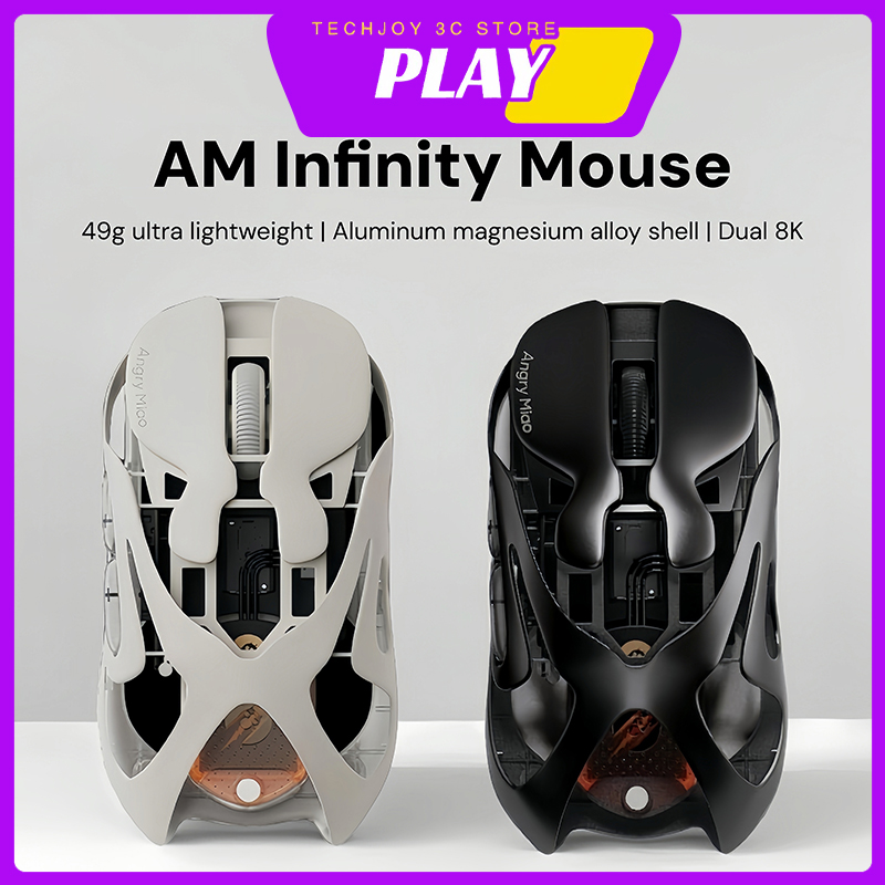 Angry Miao AM 인피니티 마우스 트라이 모드  - Gaming Hand Accessories 리뷰 및 가격