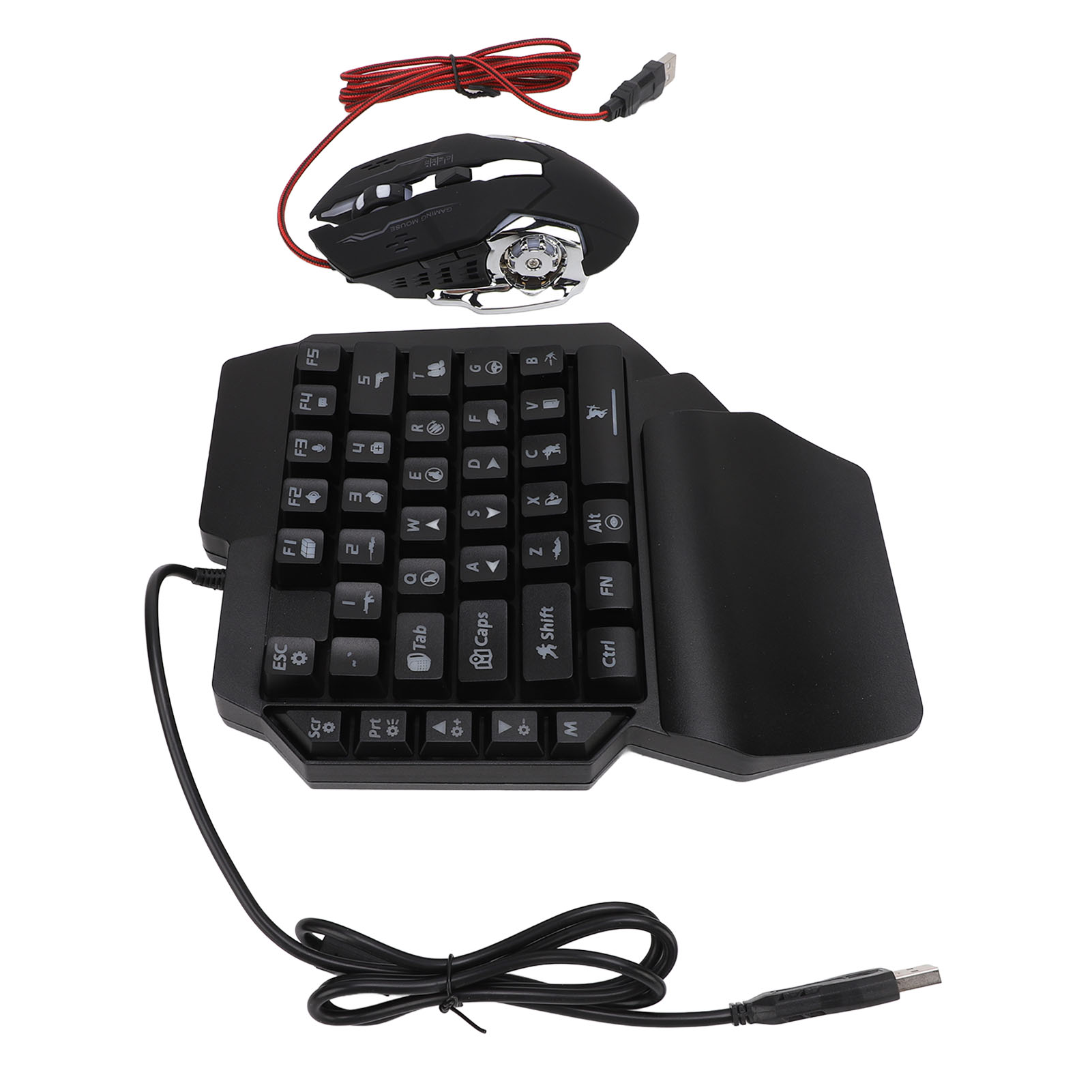 키보드 마우스 변환기 세트 반응형 한 손 키보드 마우스 - Gaming Hand Accessories 리뷰 및 가격