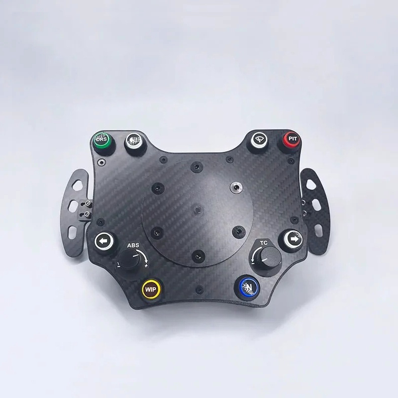 심 레이싱 스티어링 휠 카본 파이버 센터 플레이트 DI - Gaming Accessories Logo 리뷰 및 가격