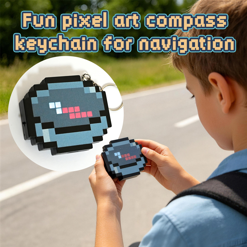 2026 신형 충전식 픽셀 나침반 열쇠고리 휴대용 이동 - Gaming Accessories For 8 Year Old 리뷰 및 가격