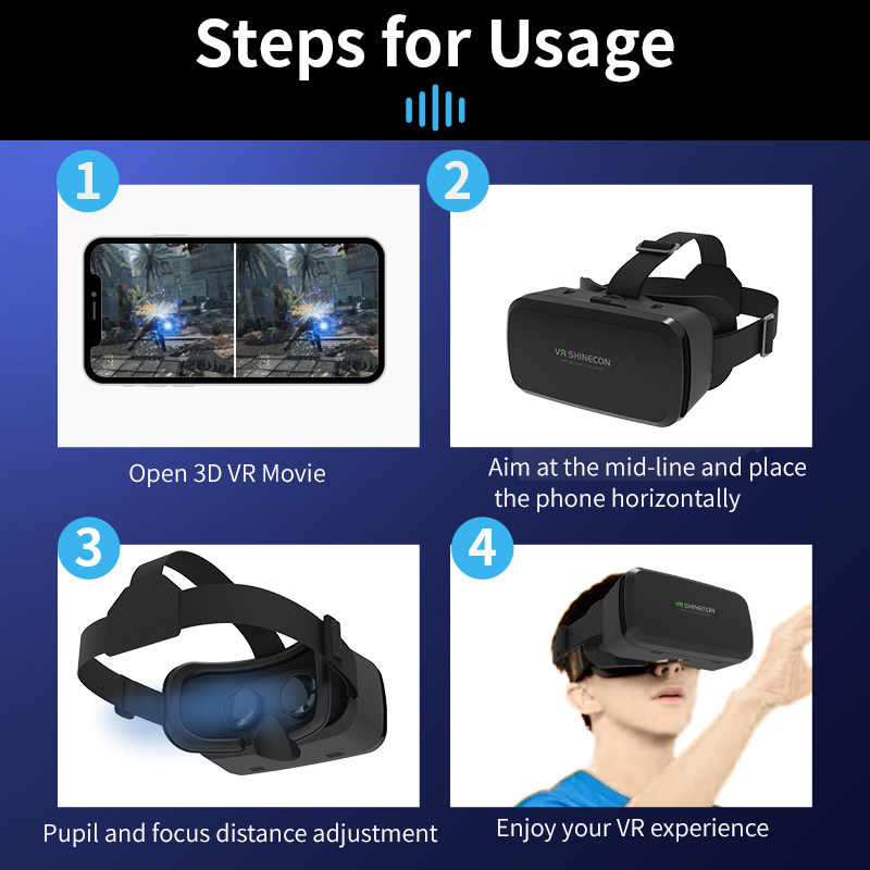 VR 안경 3D 헤드셋 가상 현실 장치 헬멧 비아르 렌 - Gaming Accessories For 8 Year Old 리뷰 및 가격