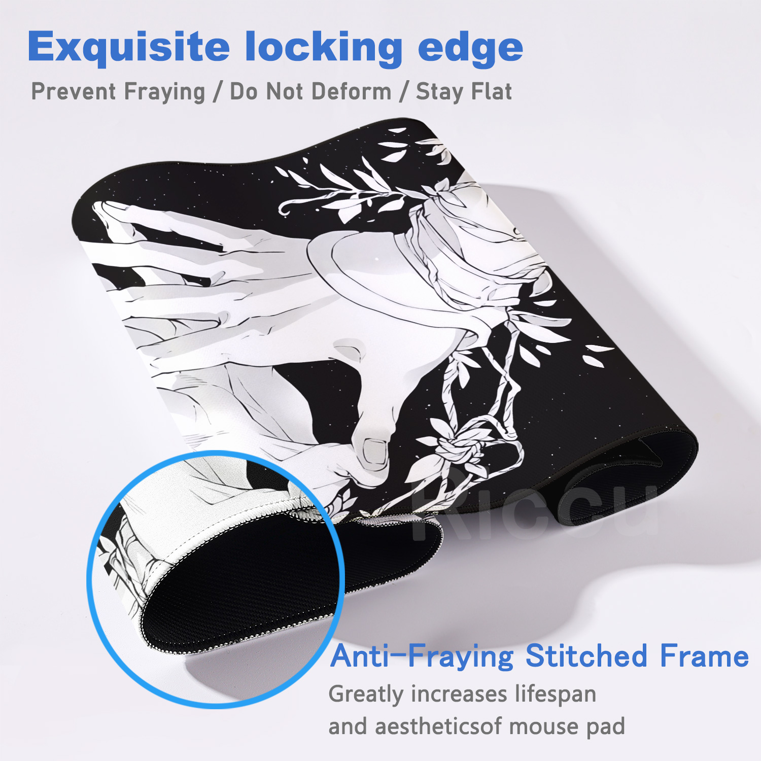 HD 대형 흑백 XXL 고딕 핸드 아트 마우스 패드 P - Gaming Hand Accessories 리뷰 및 가격